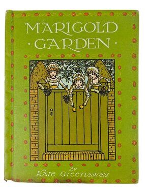 Marigold Garden Kate Greenaway Hardcover Rhymes & Illustrations Children's Book